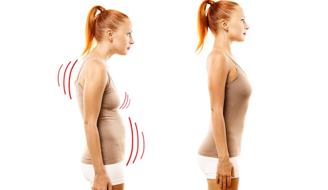 Exercícios de slouching, para postura, fortalecimento dos músculos em casa