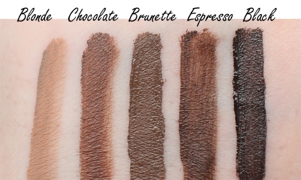 Gel kẻ mày: Vivienne Szabo, Faberlik, Nyx, Essence