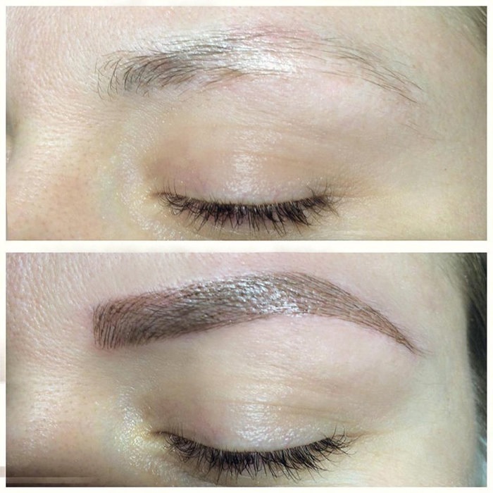 Microblading lông mày - nó là gì, nó được thực hiện như thế nào, đánh giá, hình ảnh trước và sau