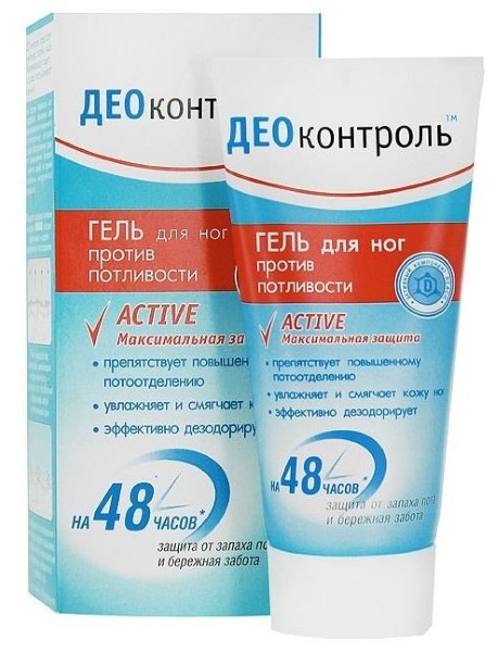 Kem dưỡng da chân Deo Control, Kalina. Hướng dẫn, giá cả, đánh giá