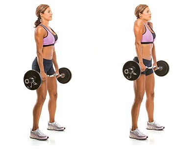 Latihan dengan dumbbells untuk wanita, gadis untuk punggung, lengan, otot dada, punggung, abs, di rumah untuk pemula