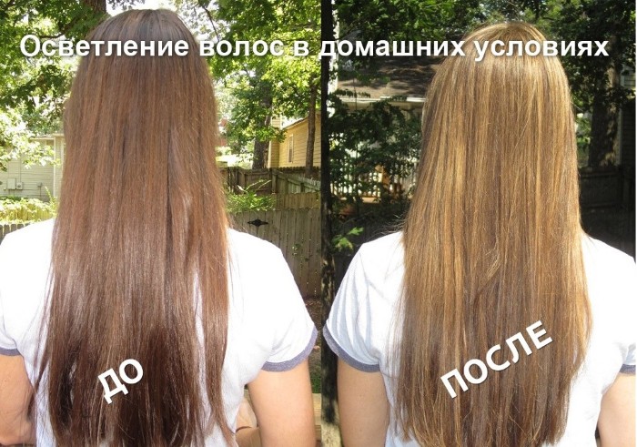 Осветљавање косе народним лековима код куће