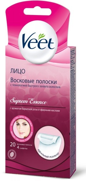 Jalur penyusutan. Cara penggunaan untuk muka, kawasan bikini. Mana yang lebih baik: lilin, Veet. Ulasan