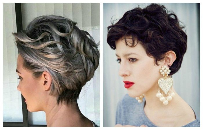 Cắt tóc pixie cho tóc ngắn và trung bình cho nữ. Ảnh, chế độ xem mặt trước và mặt sau, sơ đồ cách cắt, người phù hợp