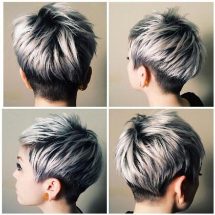 Cắt tóc pixie cho tóc ngắn và trung bình cho nữ. Ảnh, chế độ xem mặt trước và mặt sau, sơ đồ cách cắt, người phù hợp