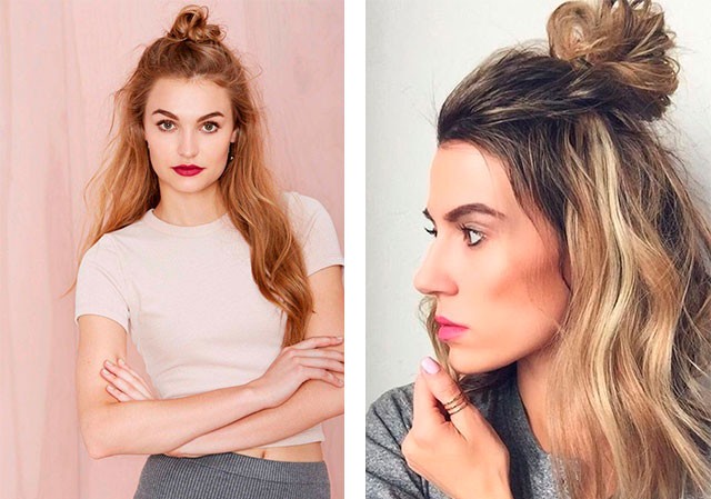 Gaya rambut yang paling bergaya dan cantik untuk rambut panjang. Arahan mengenai cara membuat gaya rambut malam yang sederhana, mudah. Gambar