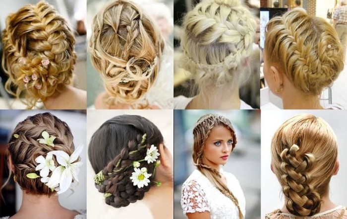Gaya rambut yang paling bergaya dan cantik untuk rambut panjang. Arahan mengenai cara membuat gaya rambut malam yang sederhana, mudah. Gambar
