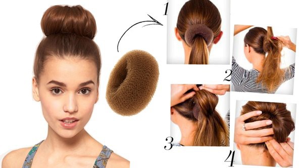 Các kiểu tóc đẹp cho tóc trung bình một cách nhanh chóng và dễ dàng theo từng giai đoạn với bàn tay của chính bạn. Một bức ảnh