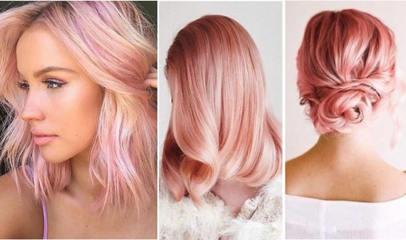 Warna rambut bergaya pada tahun 2020. Foto trend fesyen untuk berambut perang, berambut perang musim bunga, musim panas, musim luruh, musim sejuk