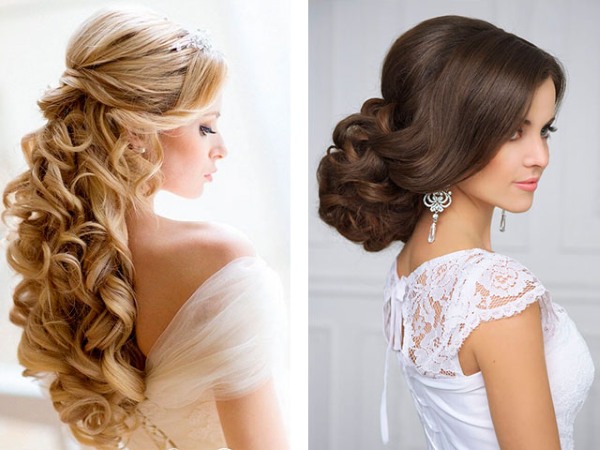 Penteados para cabelos longos passo a passo. Foto de lindos cortes de cabelo simples com e sem franja, noite e casamento