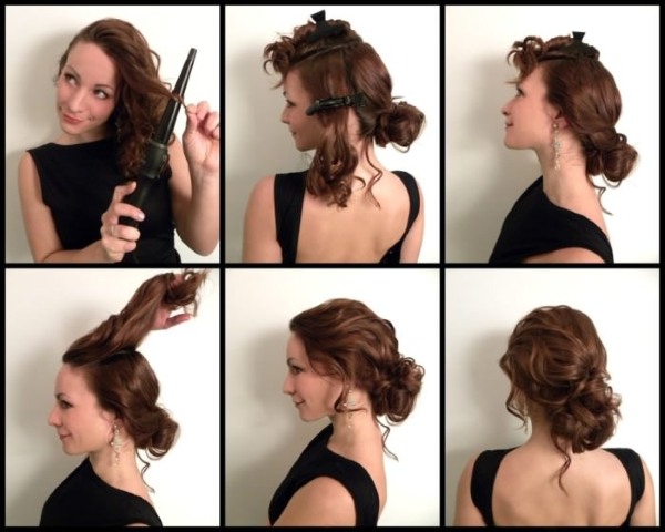 Penteados para cabelos longos passo a passo. Foto de lindos cortes de cabelo simples com e sem franja, noite e casamento