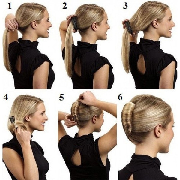 Penteados para cabelos longos passo a passo. Foto de lindos cortes de cabelo simples com e sem franja, noite e casamento
