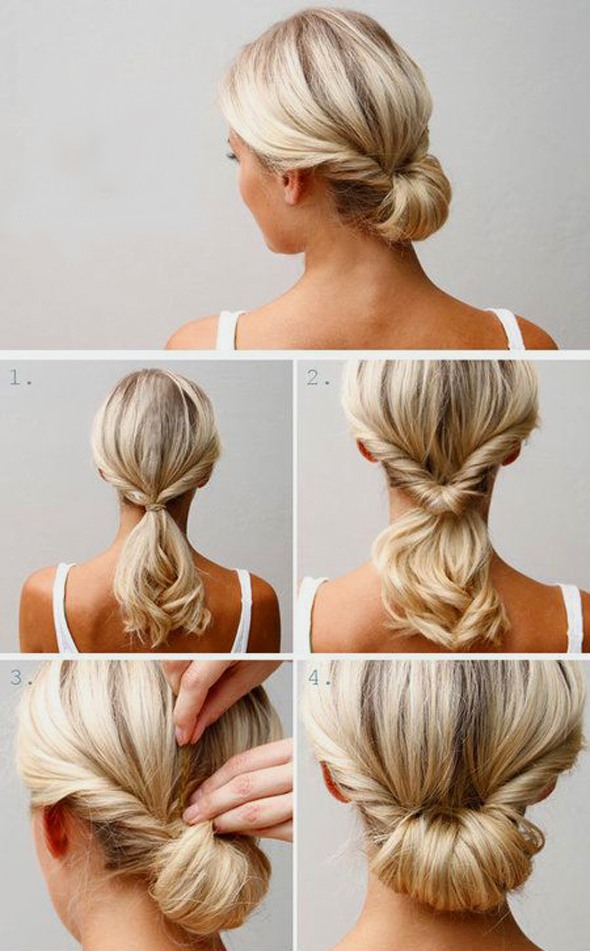 Penteados para cabelos longos passo a passo. Foto de lindos cortes de cabelo simples com e sem franja, noite e casamento