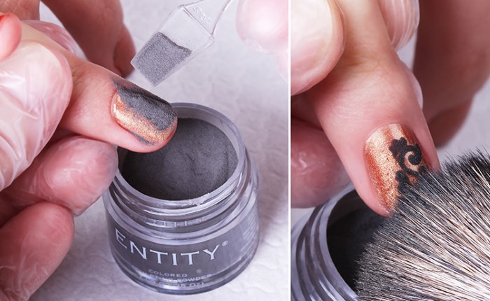 Monogramas passo a passo nas unhas. Desenho, como desenhar gel com verniz, pontos, esquema para iniciantes. Uma foto