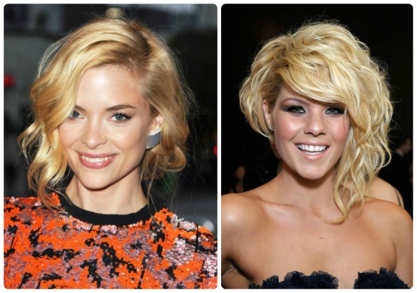Corte de cabelo bob para cabelo curto, bob bob, bob cascade, para alongar, com franja, na perna, graduado. Uma foto