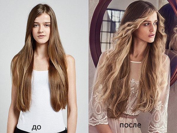 Những lựa chọn thời trang để nhuộm tóc năm 2020. Kỹ thuật nhuộm shatush, ombre, sombre, balayazh, bronding, highlight. Một bức ảnh