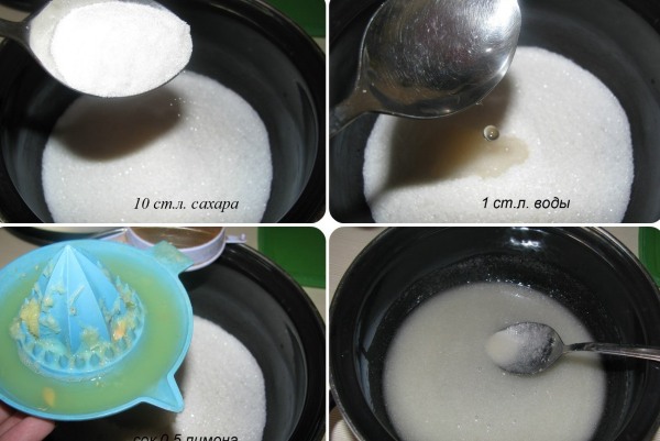 Shugaring paste - cách nấu ăn tại nhà, công thức nấu ăn
