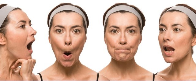 Oval facelift - mengangkat, krim kulit, benang, topeng, latihan di rumah. Gambar