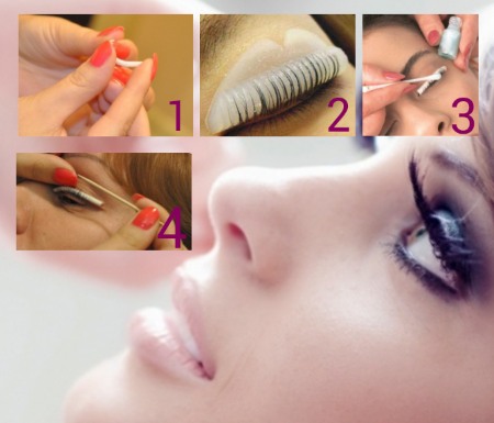 Nối mi tại nhà: cách thực hiện, ảnh trước và sau, sự khác biệt khi cán mi