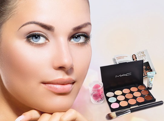 Cách sử dụng bộ chỉnh sửa cho khuôn mặt: bảng màu từ 6 màu trở lên, từng bước sử dụng bộ chỉnh sửa dạng lỏng và bút chì có ảnh và video