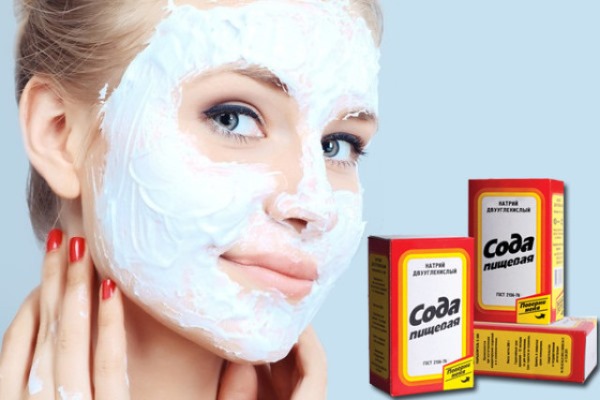Mặt nạ với baking soda trị nếp nhăn, mụn trứng cá, mụn đầu đen, đồi mồi. Công thức nấu ăn và sử dụng tại nhà