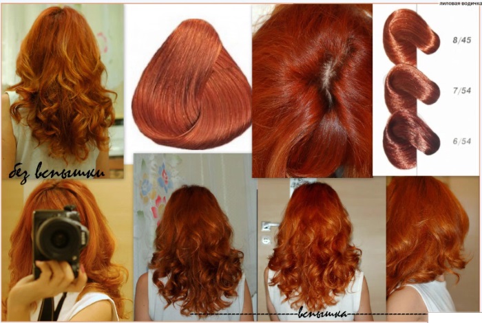 طلاء استل. لوحة الألوان ، صورة الشعر: الأرقام ، أسماء الظلال لكل السلاسل: Deluxe ، Blond ، Essex ، Princess ، Couture ، Newton