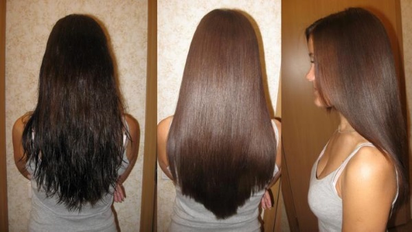 Keratin cho tóc - lợi ích và tác hại, tính chất. Các thương hiệu chuyên nghiệp: DNC, Estel, Loreal, Honma Tokyo, các công thức dân gian để chăm sóc tóc xoăn tại nhà