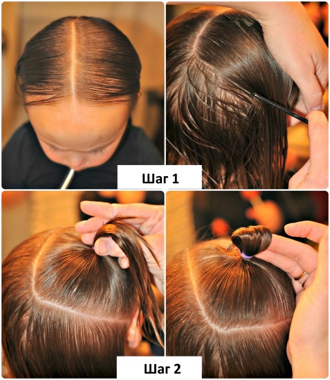 Hermosos peinados con cabello corto para niñas a la escuela, jardín de infantes, simples en 5 minutos, trenzas, instrucciones con fotos.
