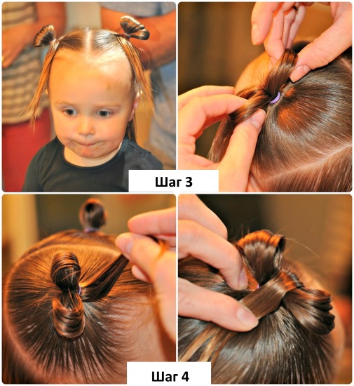 Hermosos peinados con cabello corto para niñas a la escuela, jardín de infantes, simples en 5 minutos, trenzas, instrucciones con fotos.