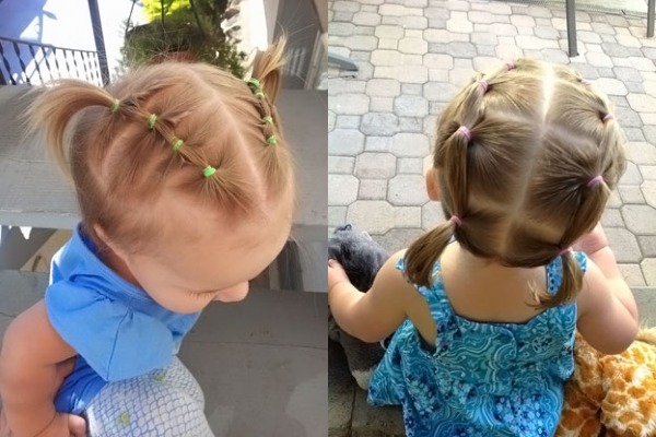 Hermosos peinados con cabello corto para niñas a la escuela, jardín de infantes, simples en 5 minutos, trenzas, instrucciones con fotos.