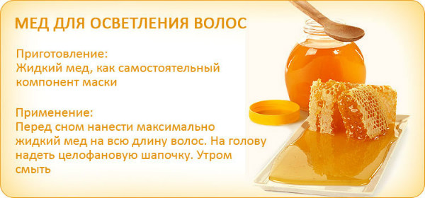 Маске за осветљавање косе код куће за плавуше и бринете. Рецепти са медом, циметом, кефиром, лимуном, кана