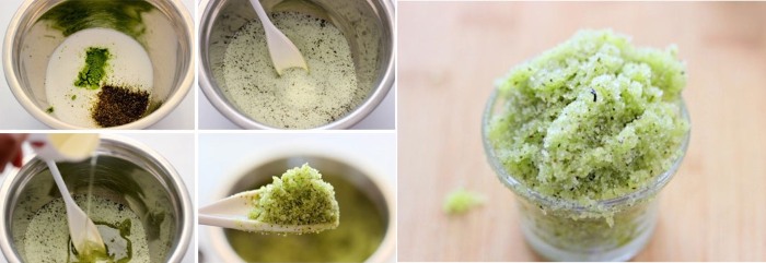 Lulur badan di rumah: untuk penurunan berat badan, untuk selulit, stretch mark, dengan garam laut, kopi, madu, asid, gula