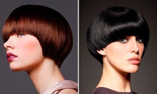Thời trang cắt tóc nữ năm 2020 dành cho tóc ngắn. Ảnh, chế độ xem mặt trước và mặt sau