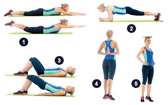 Bài tập tư thế lưng trong phòng gym, tại nhà cho các bạn nữ, các bạn nữ, tuổi teen. Cách thực hiện, hình ảnh và video