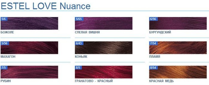 Thuốc nhuộm tóc Estelle: Bảng màu Silver Deluxe, Princess Essex, Celebrity, không chứa amoniac. Hướng dẫn sử dụng, đánh giá