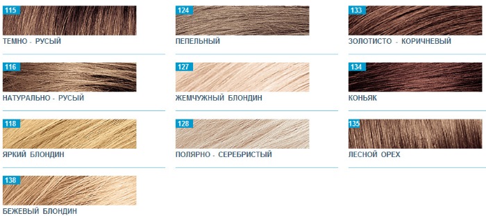 Thuốc nhuộm tóc Estelle: Bảng màu Silver Deluxe, Princess Essex, Celebrity, không chứa amoniac. Hướng dẫn sử dụng, đánh giá