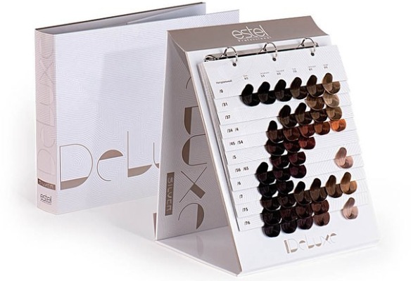 Thuốc nhuộm tóc Estelle: Bảng màu Silver Deluxe, Princess Essex, Celebrity, không chứa amoniac. Hướng dẫn sử dụng, đánh giá