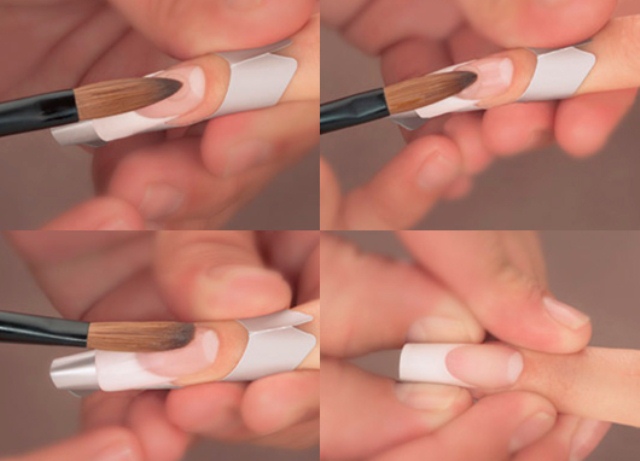 Cách phủ bột để đánh bóng gel. Hướng dẫn từng bước một cách chính xác bằng cách sử dụng một miếng bọt biển, acrylic. Một bức ảnh