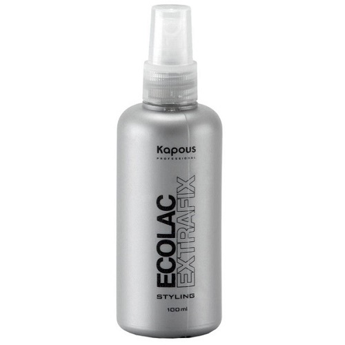 Kapus tintas com ácido hialurônico. Paleta de cores, instruções sobre como misturar, soro regenerador, xampu, preenchedor, spray