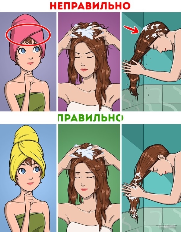 Фини одсеви на светло смеђој коси, тамној, светло смеђој. Фотографија, упутство за бојење