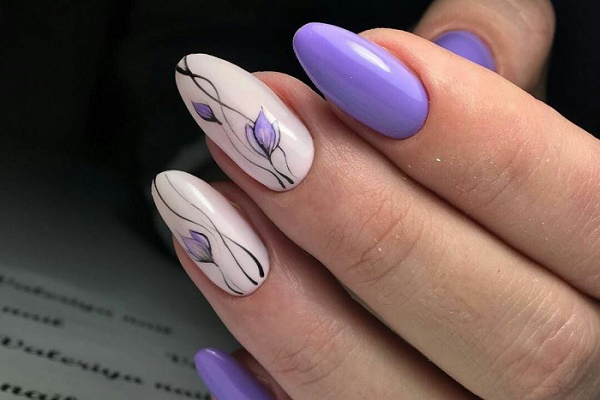 Sơn móng tay bằng gel: thiết kế, ảnh 2020, làm móng mới xuân, hạ, thu, đông