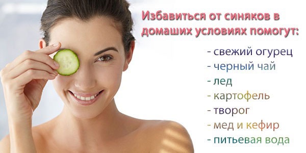 Отицање испод очију. Узроци и лечење. Како брзо уклонити маске код куће
