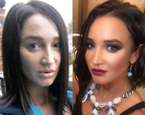 نجوم بدون مكياج - صور قبل وبعد: فنانين روس ، مطربين ، كيف يبدون بدون فوتوشوب
