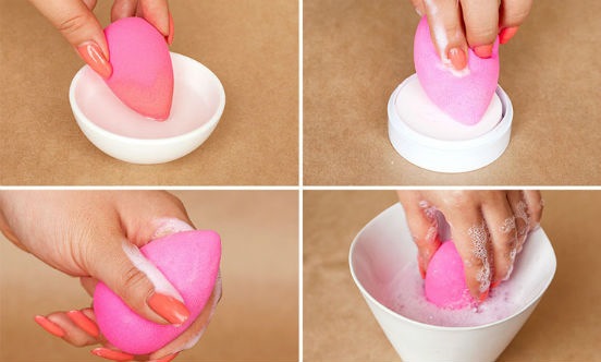 Beauty blender - ما هو ، كيفية استخدام اسفنجة الوجه ، الغسل ، العناية. كيف تفعل ذلك بنفسك