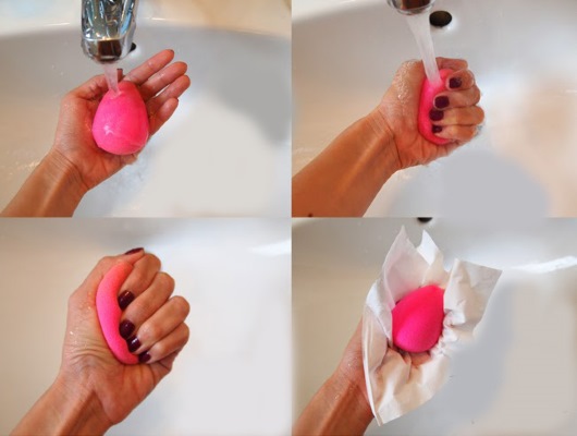Beauty blender - ما هو ، كيفية استخدام اسفنجة الوجه ، الغسل ، العناية. كيف تفعل ذلك بنفسك