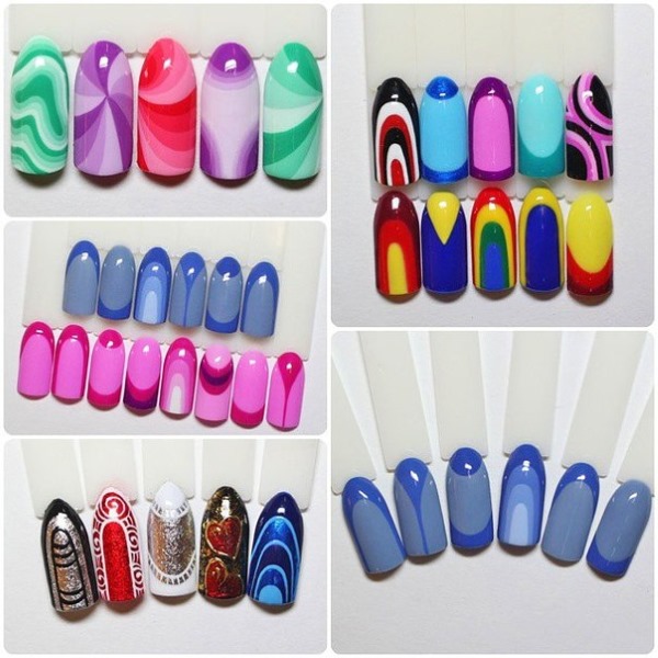 Gradient trên móng tay với sơn gel: ảnh, xu hướng thời trang. Cách chọn màu và pha màu tại nhà với cọ, bông mút không bong bóng
