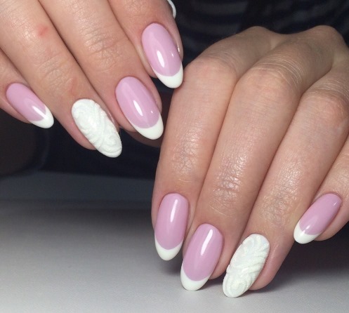 Móng tay hình quả hạnh. Xu hướng thời trang trong thiết kế 2020, ảnh: nhạt, Pháp, nude, ombre, lấp lánh, kim cương giả, cọ xát