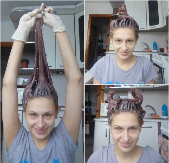 Pewarnaan rambut. Cara melakukannya dengan betul untuk coklat muda, merah, berambut perang, untuk berambut perang. Foto sebelum dan selepas