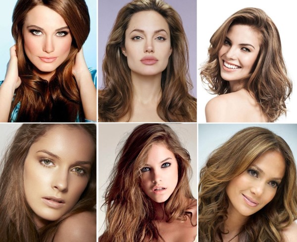 Màu nhuộm tóc - ảnh và tên. Bảng màu Estelle, Garnier, Loreal, Ma trận, Capus, Bảng màu, Cies, Igora, Concept, Faberlik, Ollin, tro, tóc vàng sẫm, caramel
