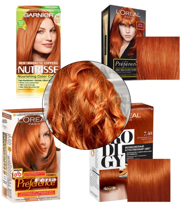 Màu nhuộm tóc - ảnh và tên. Bảng màu Estelle, Garnier, Loreal, Ma trận, Capus, Bảng màu, Cies, Igora, Concept, Faberlik, Ollin, tro, tóc vàng sẫm, caramel